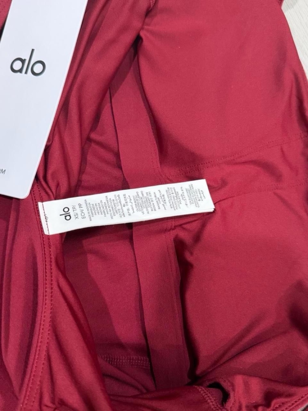 ALO Yoga Alosoft Encore Tennis Mini Dress in Summer Romance Red — Size XS - Picture 6 of 8